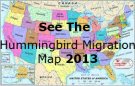 Hummingbird Migration Spring 2016. Sightings and map for Spring 2016.