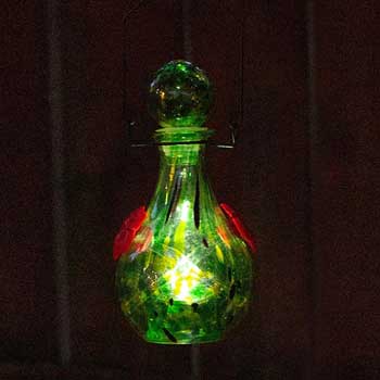 Jupiter LunaLite Vase Hummingbird Feeder