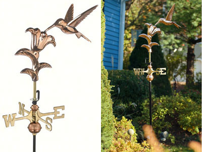 Hummingbird Weathervanes