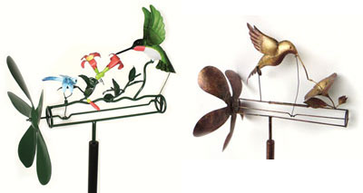 Hummingbird Whirligigs